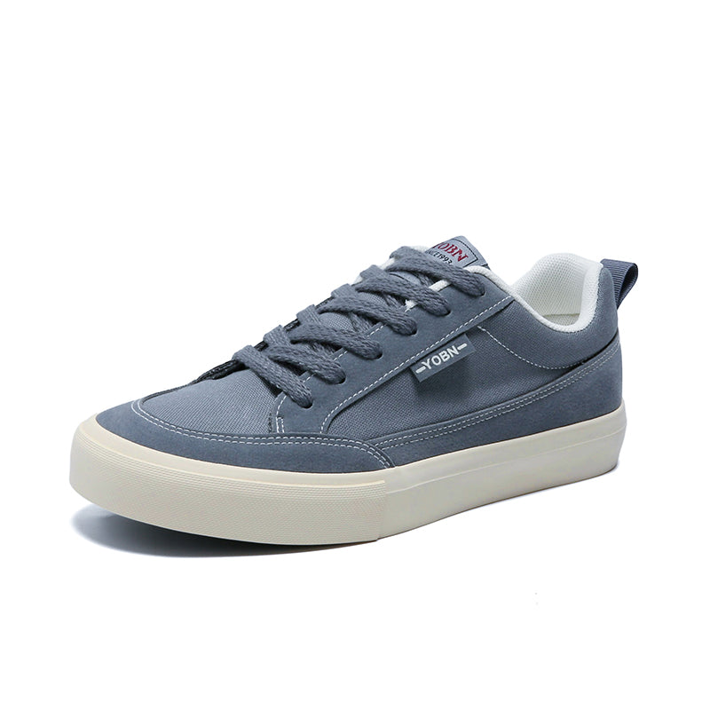 Mens Retro Low‑Top Canvas Skate Shoes
