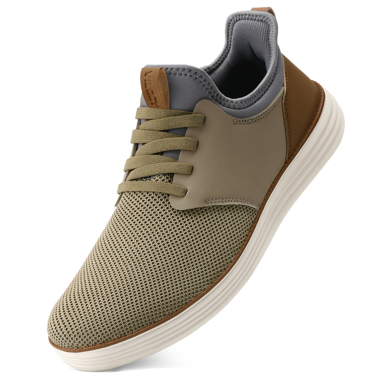 Mens Casual Athletic shoes Hands Free Slip On Casual Sneakers Breathable Mesh Tennis Shoes Lightweight Fashion Walking Shoes Comfortable Minimalist Work Shoes Slip On Rubber Soles