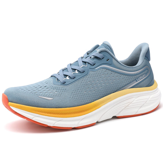 Men's walking shoes Lightweight Cushioned Sneakers Breathable Non-slip Walking Running Tennis Shoes Hands Free Slip-ins Athletic Shoe