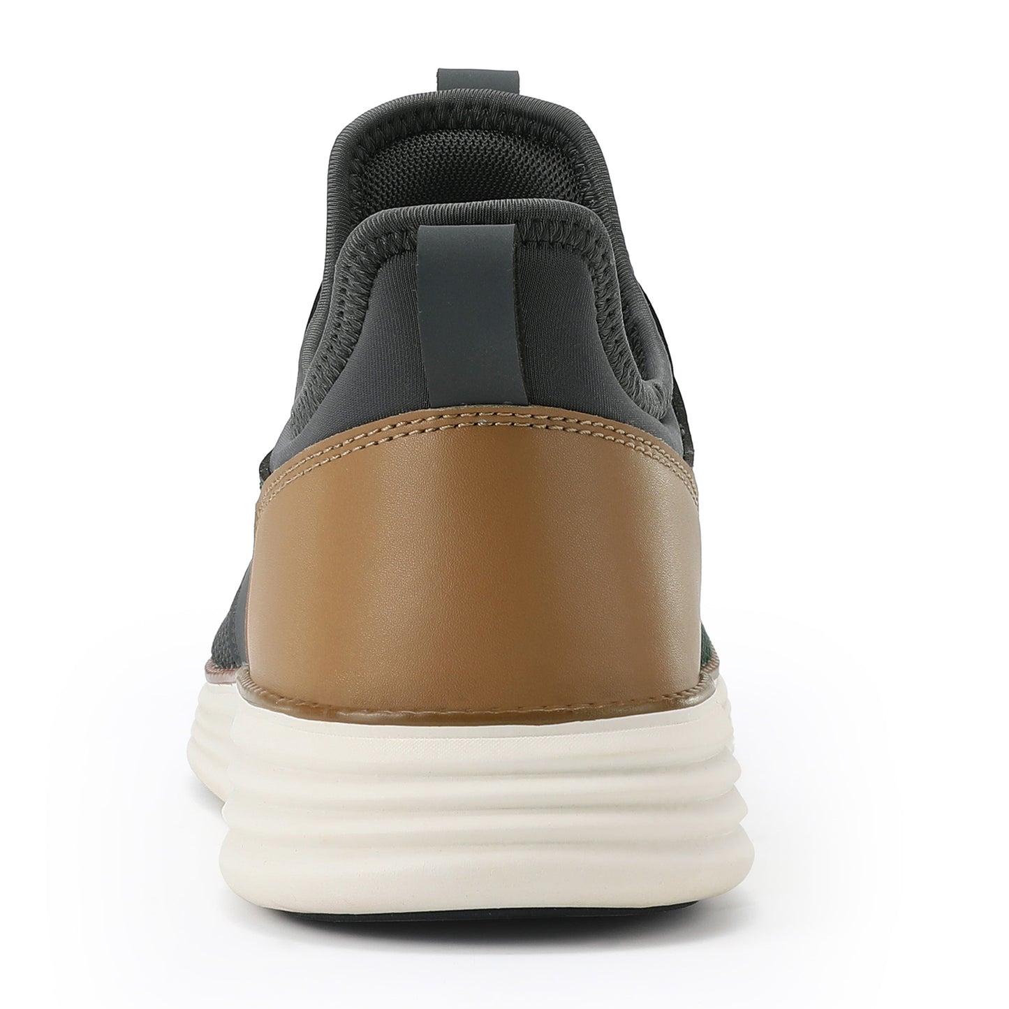 Mens Casual Athletic shoes Hands Free Slip On Casual Sneakers Breathable Mesh Tennis Shoes Lightweight Fashion Walking Shoes Comfortable Minimalist Work Shoes Slip On Rubber Soles