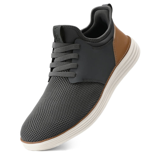 Mens Casual Athletic shoes Hands Free Slip On Casual Sneakers Breathable Mesh Tennis Shoes Lightweight Fashion Walking Shoes Comfortable Minimalist Work Shoes Slip On Rubber Soles