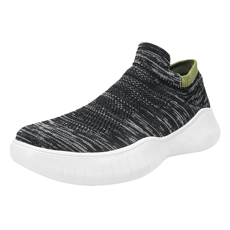 Men's Casual Sneakers Socks Shoes Knitted Breathable Lightweight Comfortable Slip On Loafers Walking Shoes