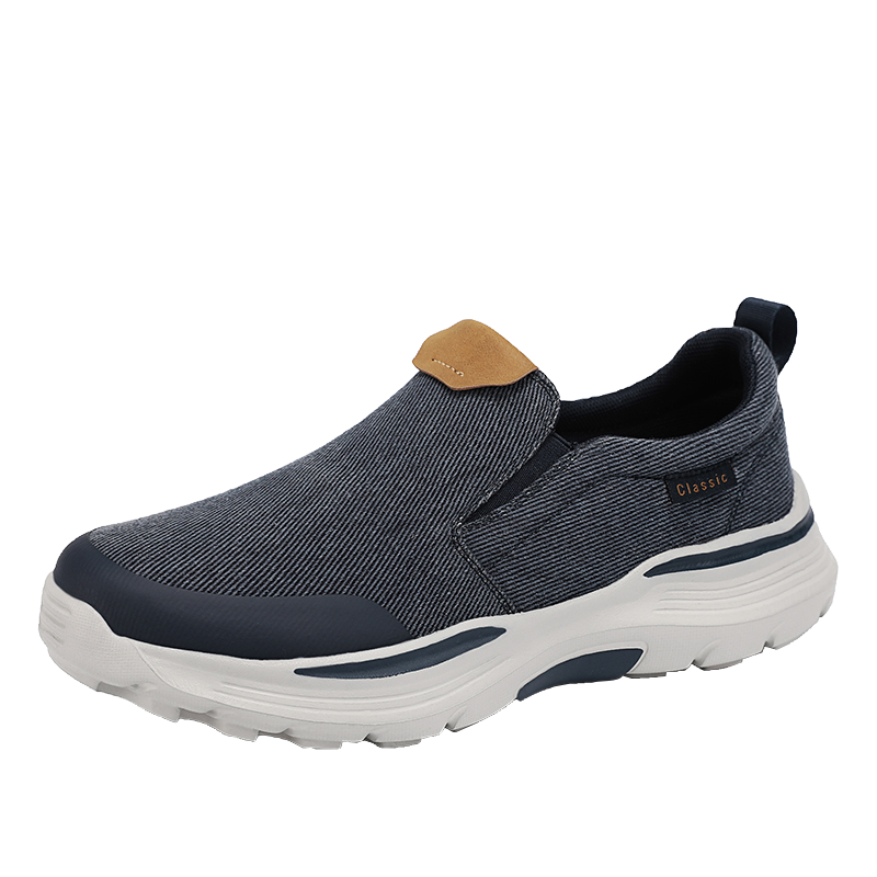 Men's casual canvas shoes Slip on loafers Lightweight  Comfortable Fashion Sneaker