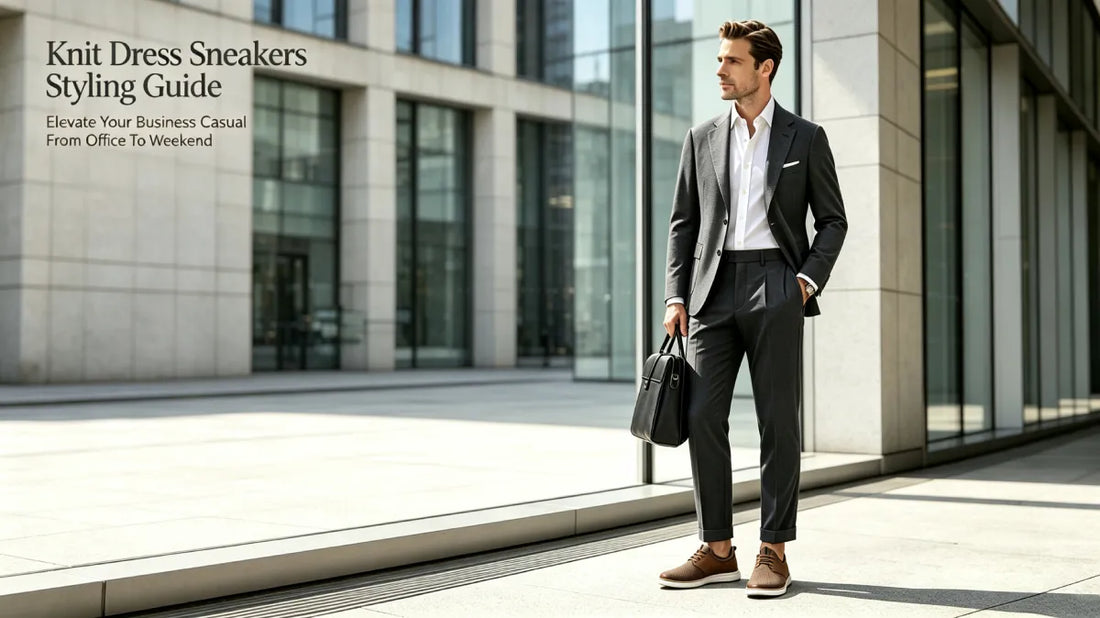Knit Dress Sneakers Styling Guide: Elevate Your Business Casual From Office To Weekend