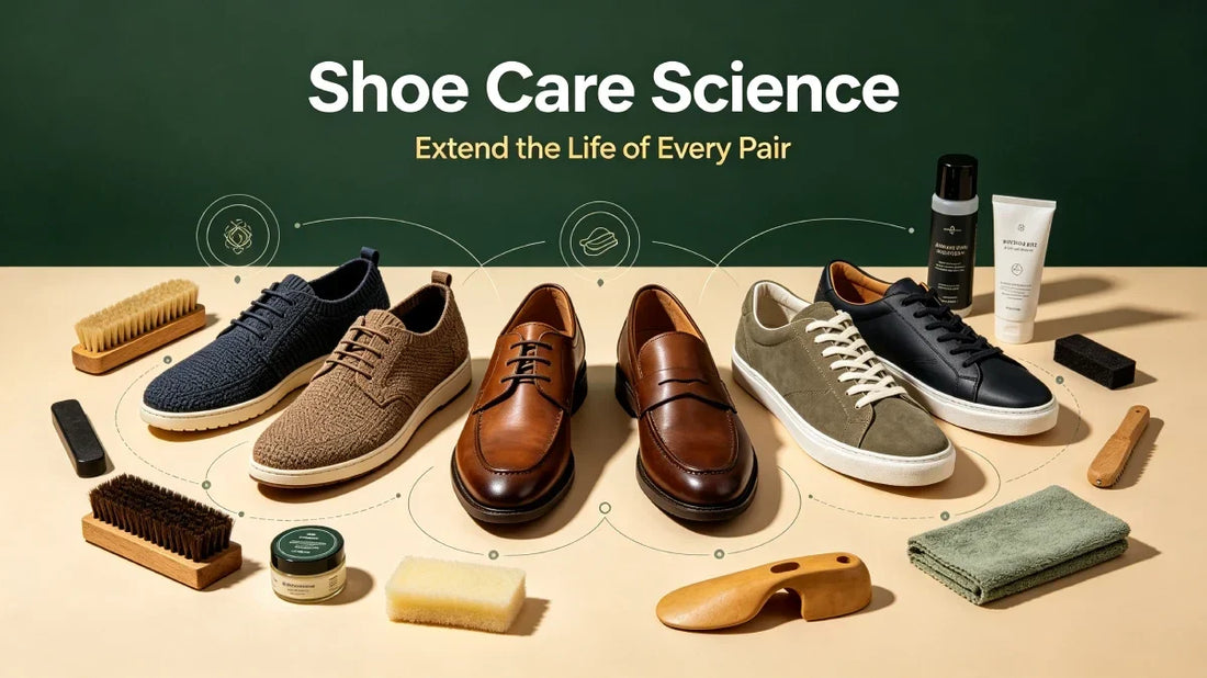 Shoe Care Science: The Ultimate Cycle & Maintenance Guide for Every Men’s Footwear