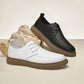Men's Lace-Up Casual Genuine Leather Shoes Walking Oxfords Business Dress Shoes