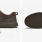 Men's Lace Up Casual Board Shoes Leather Business Comfortable Breathable Handmade Fashion