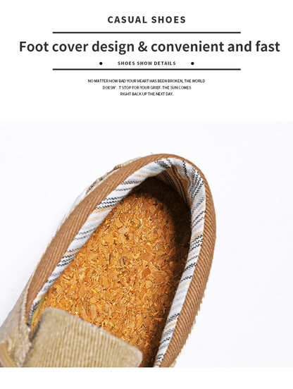 Vilocy Men's Lace Up Denim Canvas Slip On Casual Boat Loafers