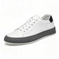 Men's Lace-up Leather Low Top Board Sneakers