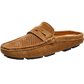 Men's Casual Half Slippers  Honeycomb Comfortable Breathable Lightweight Loafers Walking Beans Shoes