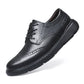 Men's Platform Brogue Leather Oxford Shoes