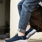 Men's Walking Shoes Slip on Loafers Lightweight Knit Comfortable Casual Shoes