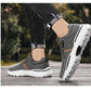 Men's Walking Shoe Lightweight Breathable Anti-Skid Mesh Workout Casual Sports Shoes