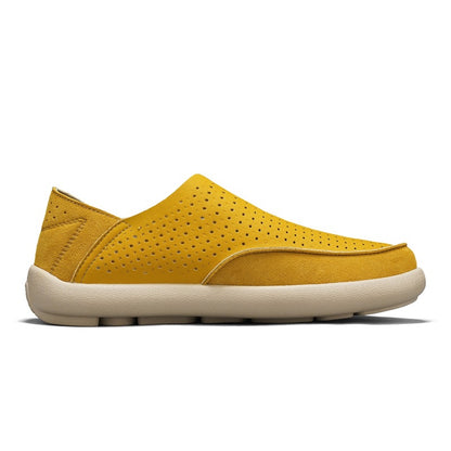 Mens Perforated Slip On Casual Loafers