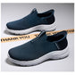 Men's Walking Shoes Slip on Loafers Lightweight Knit Comfortable Casual Shoes