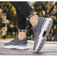 Men's Walking Shoe Lightweight Breathable Anti-Skid Mesh Workout Casual Sports Shoes