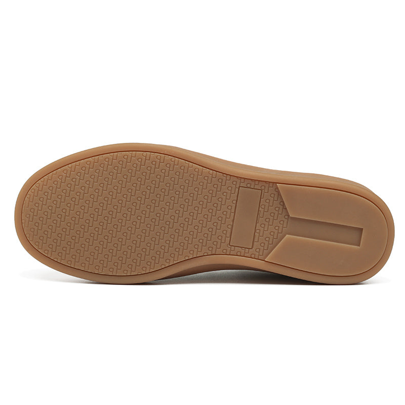 Mens Suede Leather Low‑Top Casual Trainer Sneakers