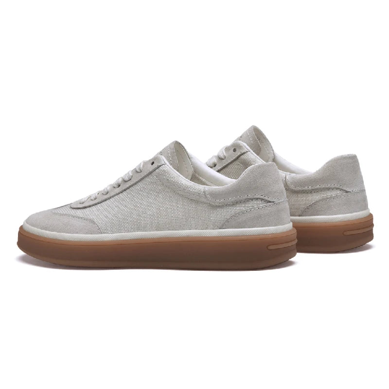 Men Nubuck Suede Low-top Casual Board Sneakers