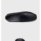 Men's Genuine Leather Shoes Casual Heightening Slip On Loafers Breathable Lightweight Flats Driving Shoes Fashion Slipper
