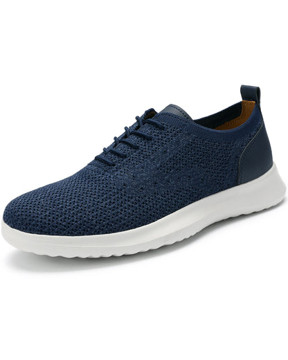 Men's Breathable Knit Mesh Casual Oxford Sneakers