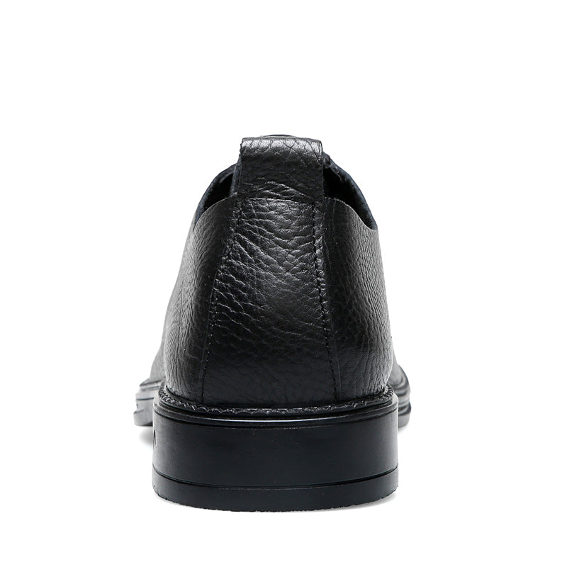 Men Hand Stitched Leather Business Casual Dress Shoes