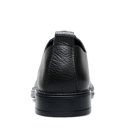 Men Hand Stitched Leather Business Casual Dress Shoes