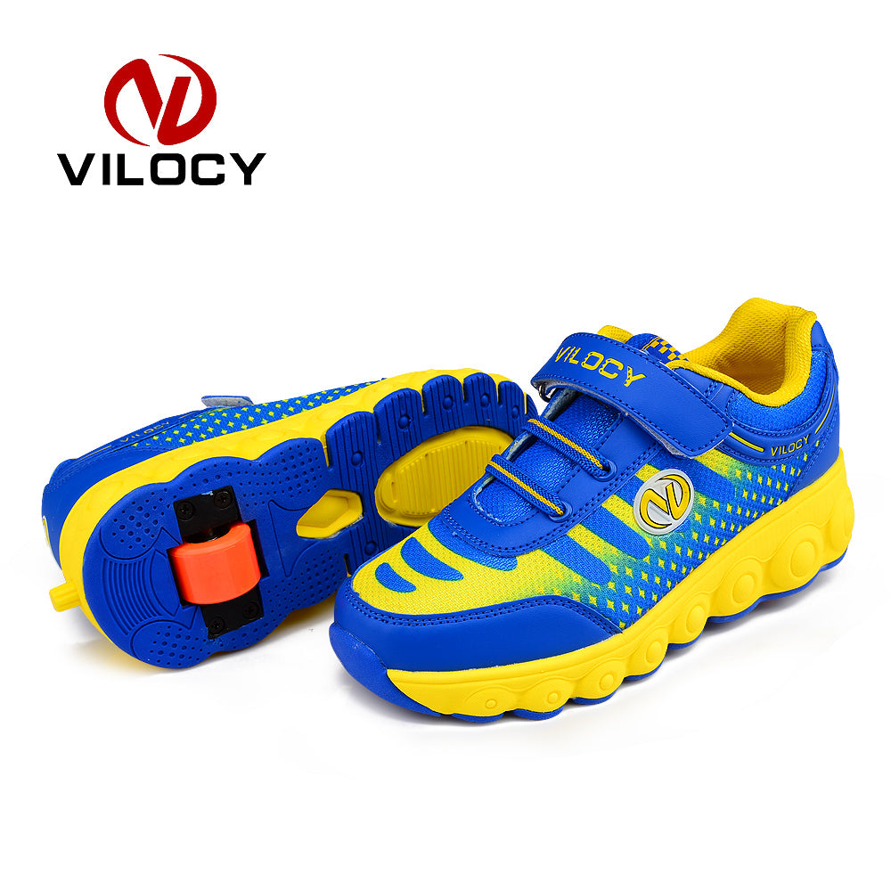 Children's Roller Shoes Cool Colourways Non-slip Lightweight Cushioning Casual Kids Shoes