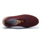 Men's Breathable Knit Lace Up Business Casual Oxford Shoes
