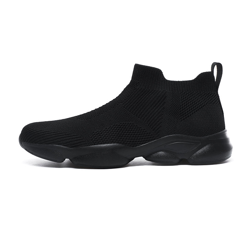 Men's High Tops Fly Knit Slip On Sock Sneakers
