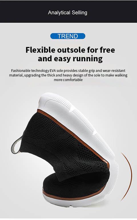 Men's Casual Dress Shoes Fashion Walking Shoes Flying Knit Mesh Businsee Oxfords Work Lightweight Sole Comfortable Breathable Sneakers