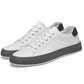 Men's Lace-up Leather Low Top Board Sneakers