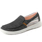 Women's Casual Lightweight Stretch Boat Canvas Slip on Shoes Breathable
