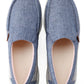 Women's Casual Lightweight Stretch Boat Canvas Slip on Shoes Breathable