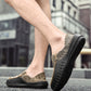 Men's Casual Walking Shoes Slip On Loafers Breathable Comfortable Lightweight Knitted Shoes