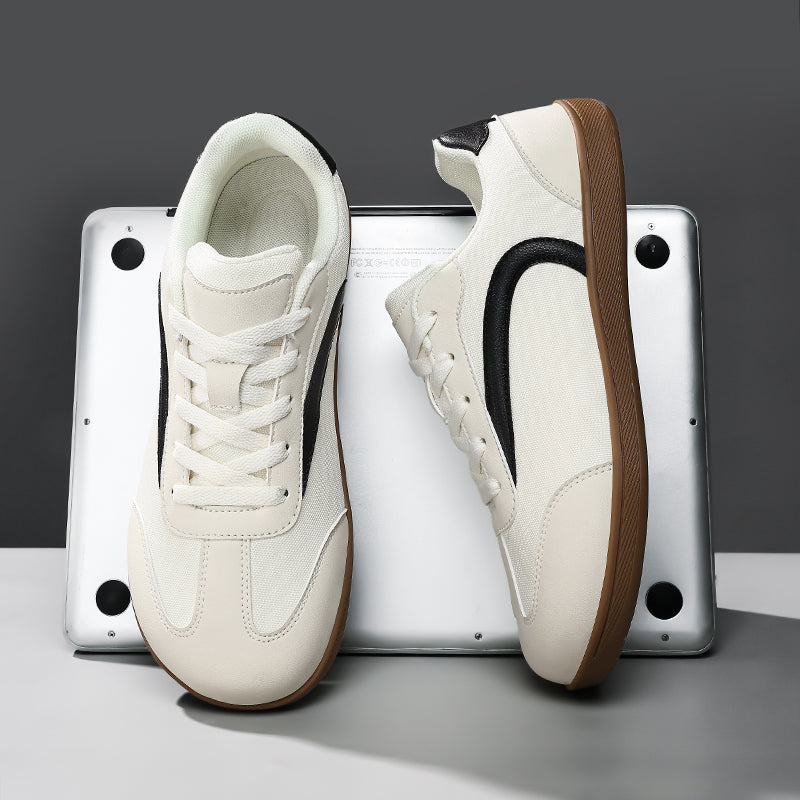 Men Vintage Mesh Low‑Top Casual Sneakers