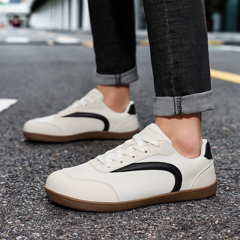 Men Vintage Mesh Low‑Top Casual Sneakers