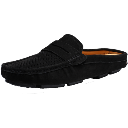 Men's Casual Half Slippers  Honeycomb Comfortable Breathable Lightweight Loafers Walking Beans Shoes