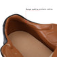 Vilocy Genuine Leather Breathable Adjustable Diabetic Shoes