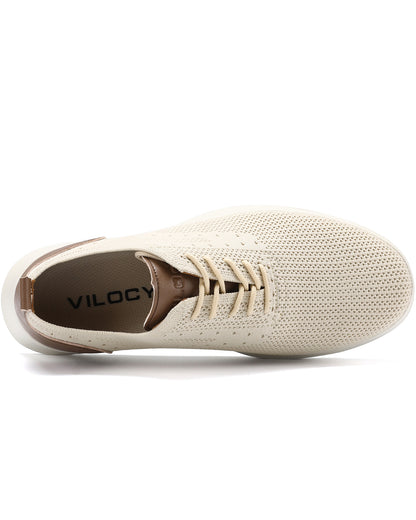 Men's Breathable Knit Mesh Casual Oxford Sneakers