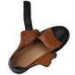 Vilocy Genuine Leather Breathable Adjustable Diabetic Shoes