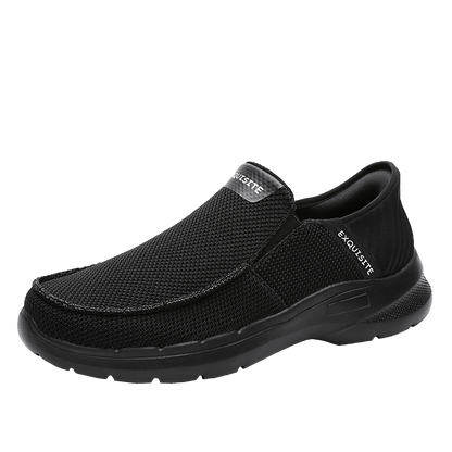 Men's Knit Mesh Slip On Casual Walking Loafers