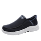 Men's Walking Shoes Slip on Loafers Lightweight Knit Comfortable  Casual Shoes