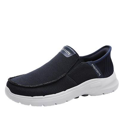 Men's Knit Mesh Slip On Casual Walking Loafers